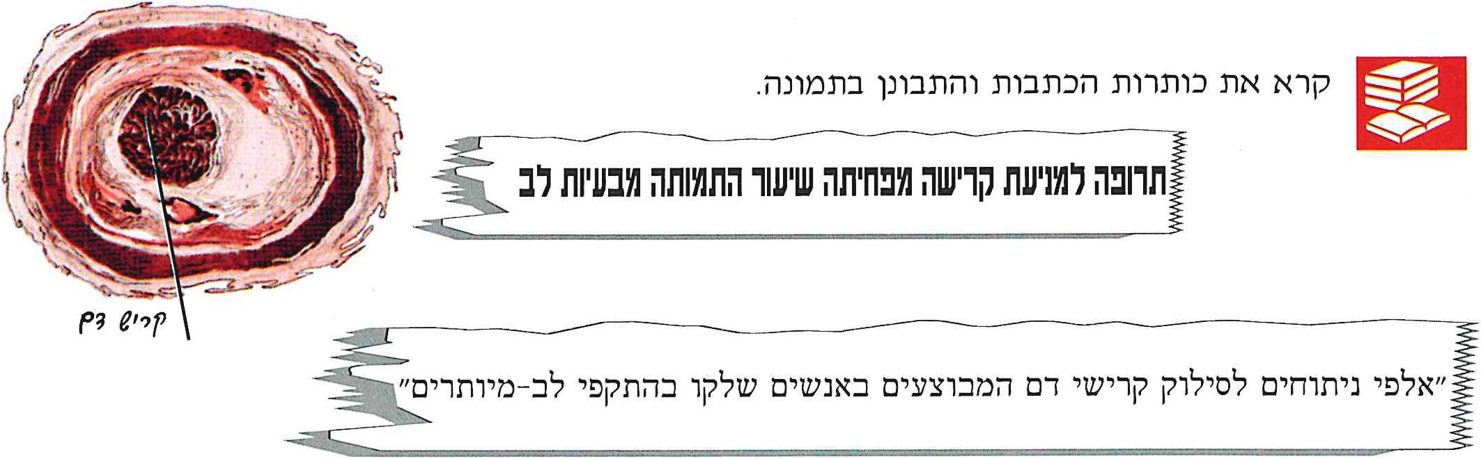 חסימה מוחלטת של העורק (עורק-צינור המעביר דם מהלב)